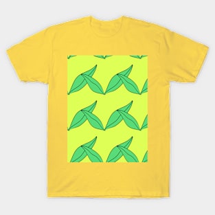 Green leaves, plants, ecology, environment, T-Shirt